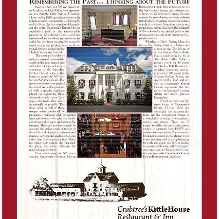 Crabtree'S Kittle House Restaurant And Inn Chappaqua Buitenkant foto